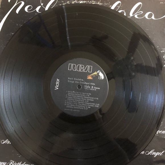 Neil Sedaka Sings His Greatest Hits Vinyl Record - Picture 3 of 4